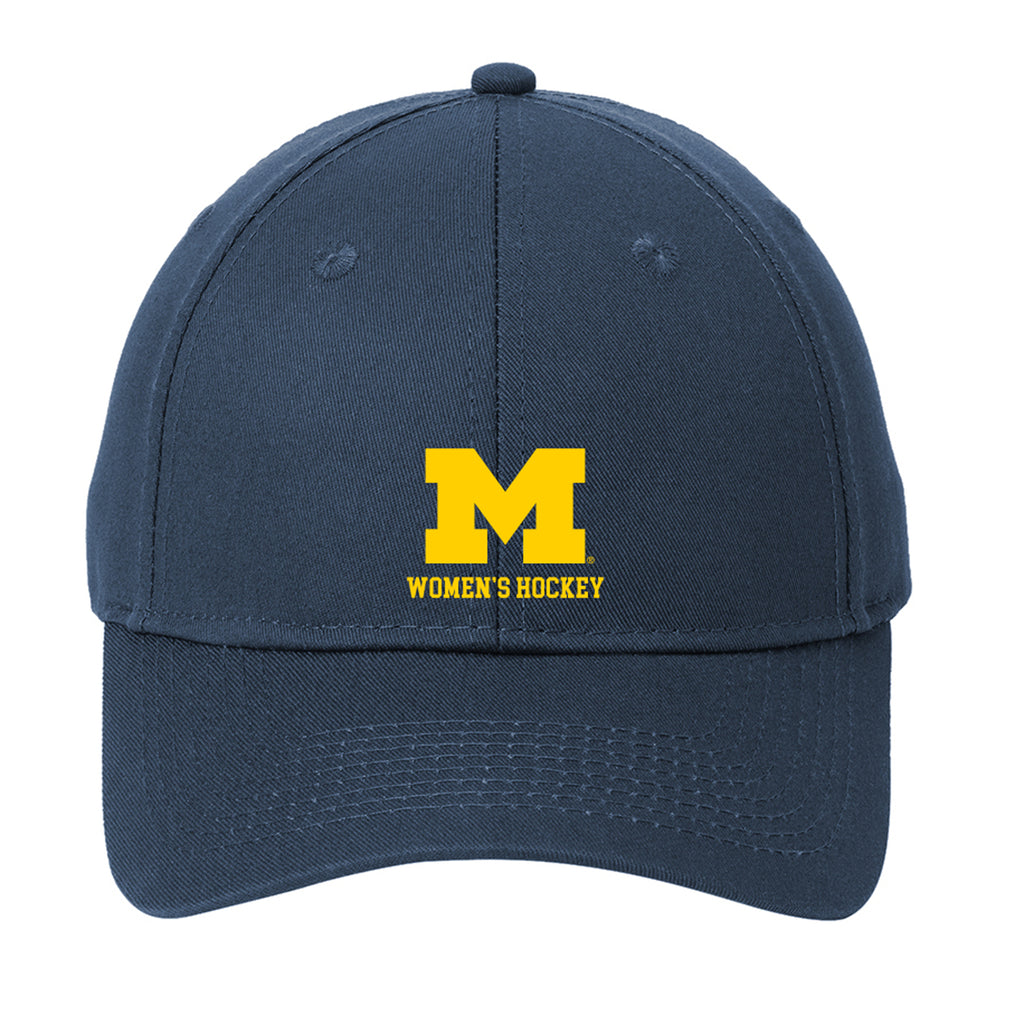 University of Michigan Women's Hockey Cap Navy Underground Printing