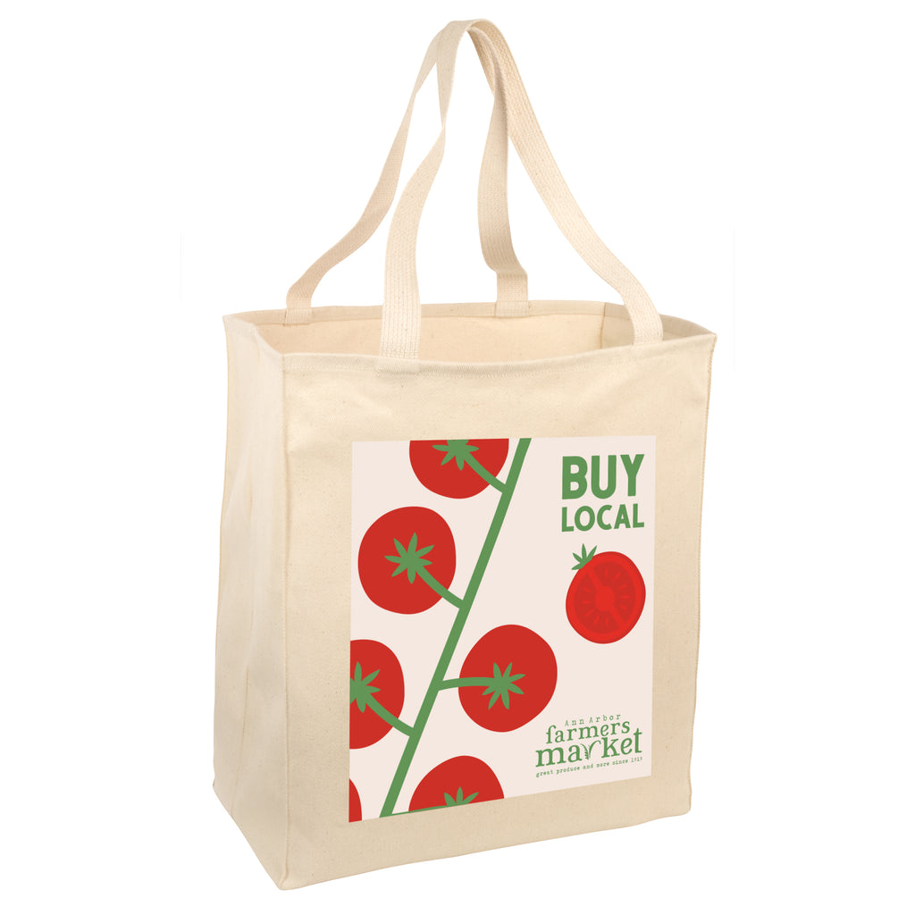 Farmers Market Tote Bag Tomato - Main Image