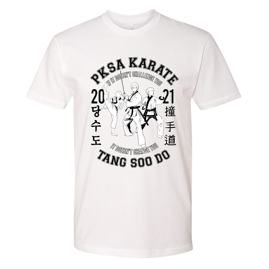 PKSA Karate Tang Soo Do 2021 Adult T Shirt White Underground