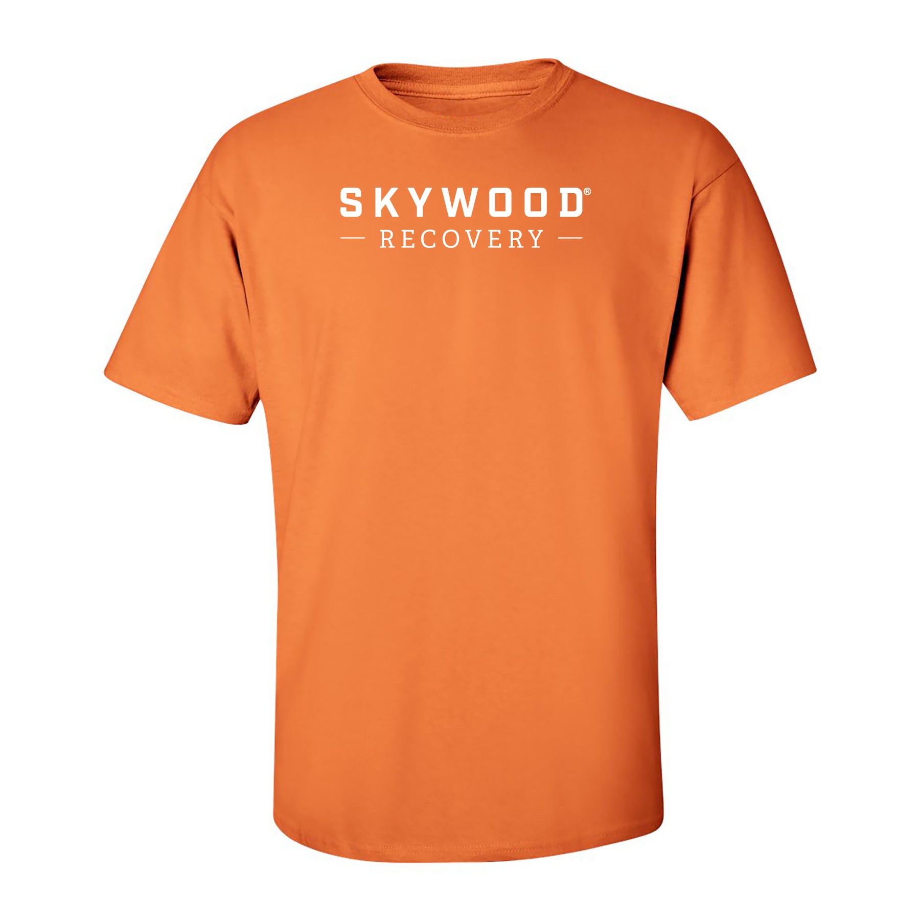 på trods af kold afstemning Skywood Recovery Large Logo T-Shirt - Tangerine – Underground Printing  Online Stores