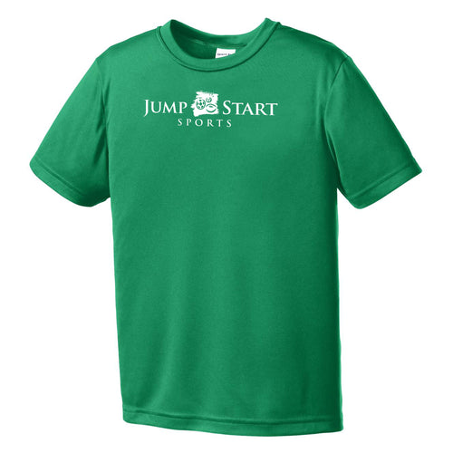 Youth Jumpstart Performance Dri-Fit Tee - Kelly Green