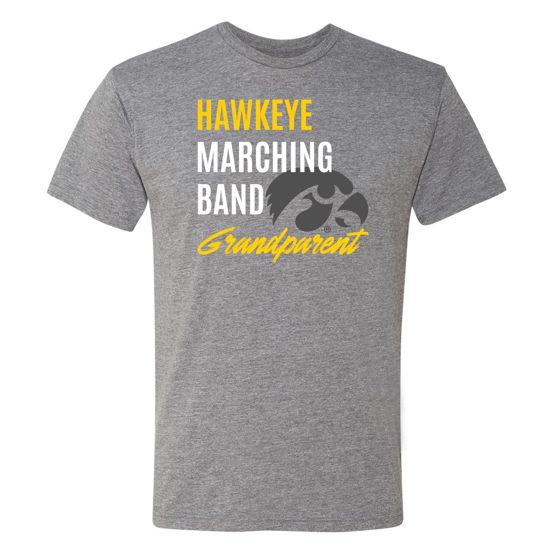 Hawkeye Marching Band Grandparent T-Shirt - Premium Heather ...