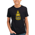 Hawkeye Marching Band Marching Herky Youth T-Shirt - Black