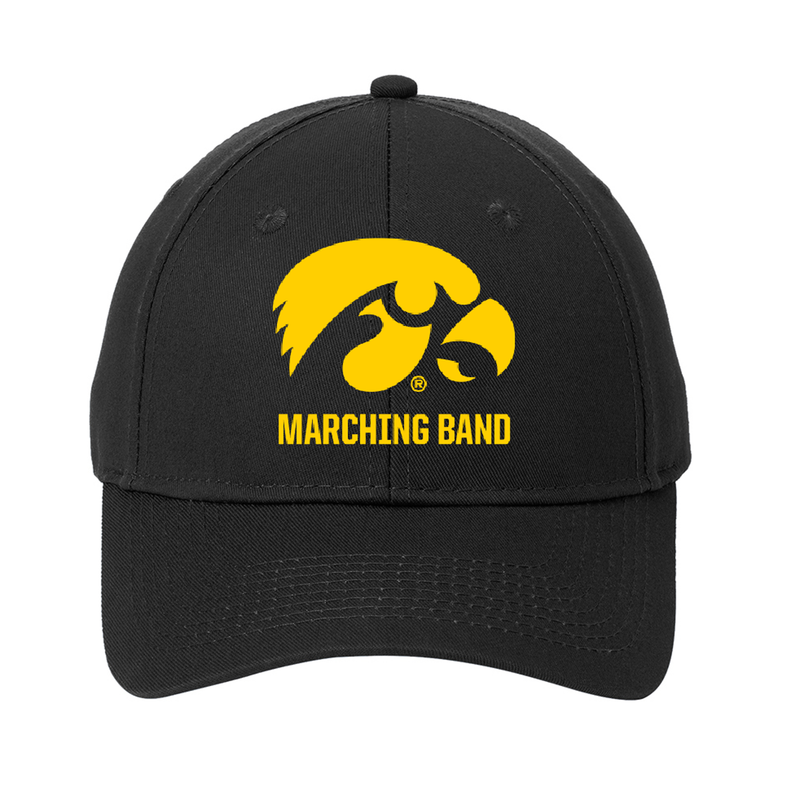 Hawkeye Marching Band Hat - Black