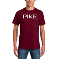 PIKE Logo T-Shirt - Garnet