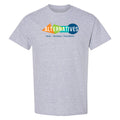 Alternatives Geometric Cotton Shirt - Sport Grey