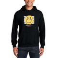 The Circ Bar Melty Smiley Face Hoodie - Black