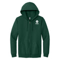 Hope Clinic Logo Zip-Up Hoodie - Forest