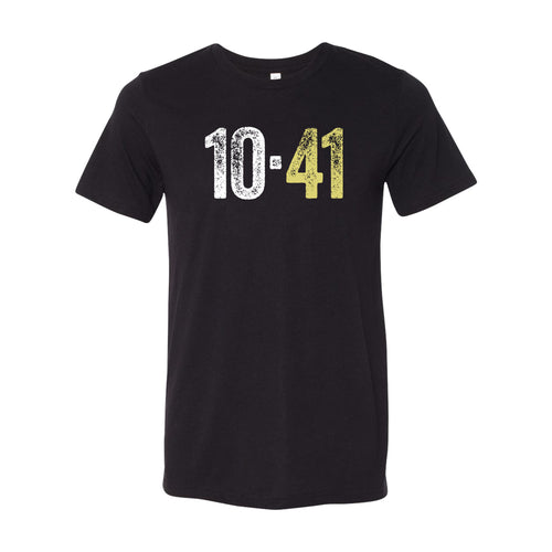 10-41 Center Chest Logo T-shirt - Black