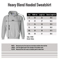 Live For Peace Heavy Cotton Hoodie - White