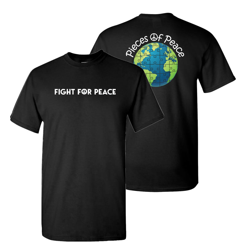 Fight For Peace Unisex T-shirt - Black