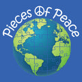 Live For Peace Racerback Tank Top - Royal