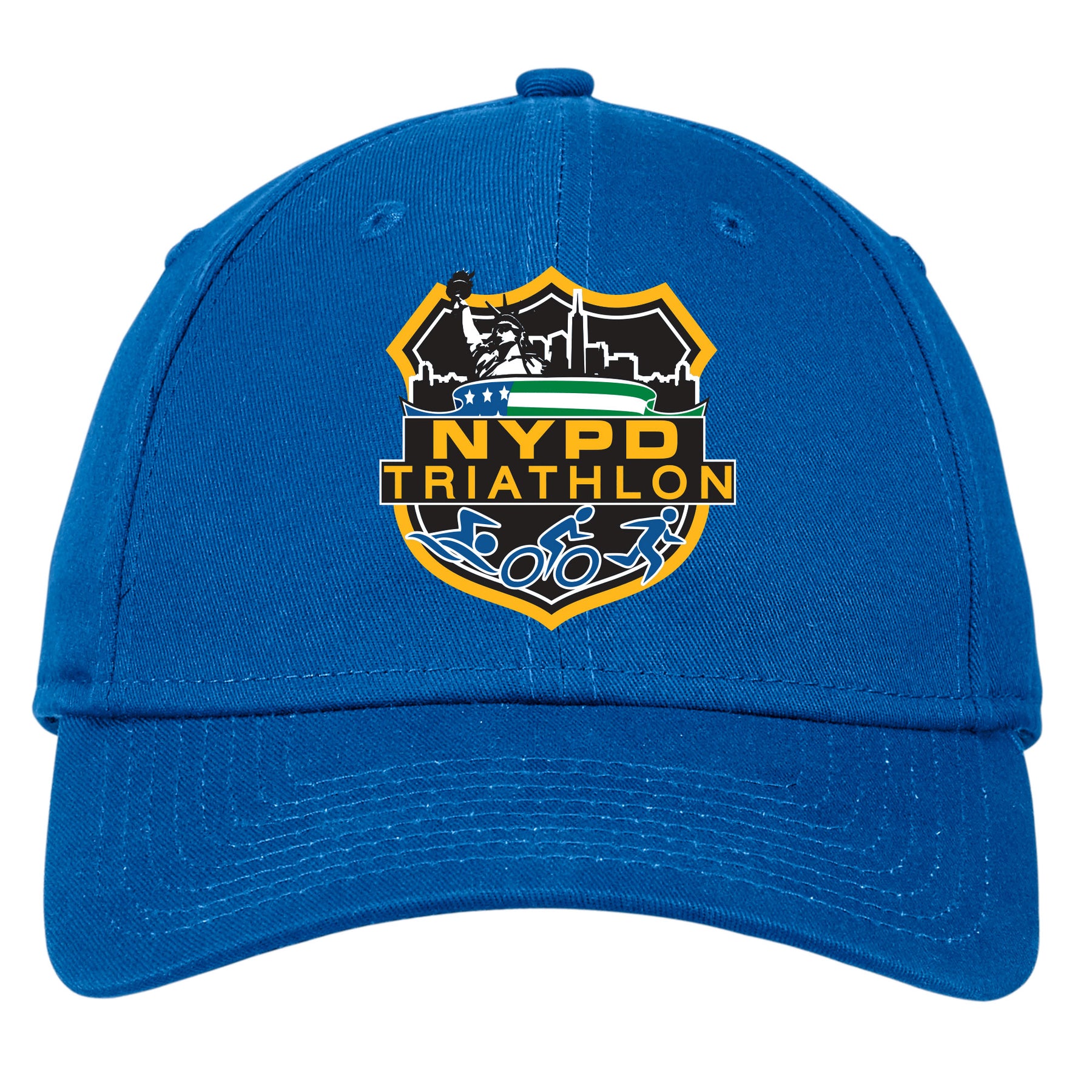 NYPD Triathlon Full Color Logo Structured Hat - Royal – Underground ...