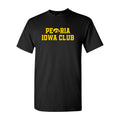 Peoria Iowa Club Unisex T-shirt - Black
