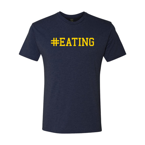 #Eating Unisex T-shirt - Navy