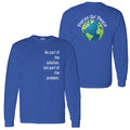 Part Of The Solution Unisex Long-Sleeve T-shirt - Royal