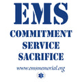National EMS Memorial Unisex Hoodie - White
