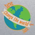 Change The World Unisex Hooded Sweatshirt - Sport Grey