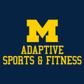 University of Michigan Wolverines Block M Adapted Athletics Hoodie - Navy