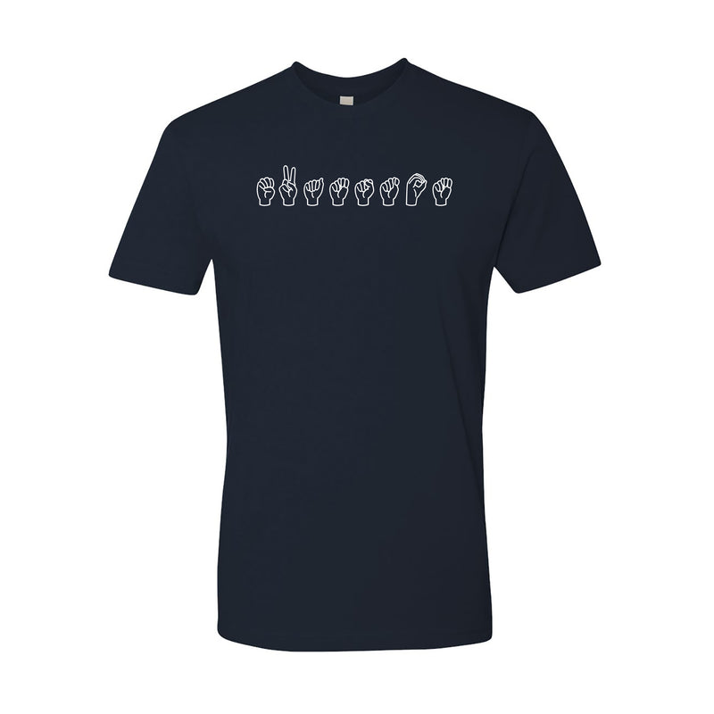 Evanston ASL Unisex Triblend T-Shirt - Vintage Navy