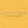 Love Wins - Yellow Gold Triblend