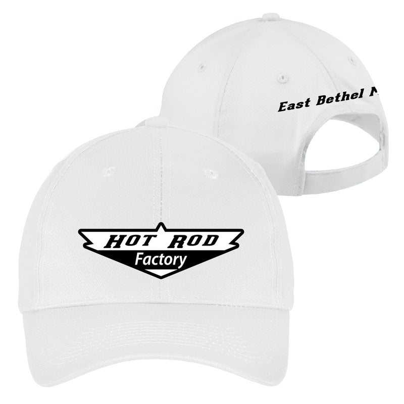 Hot Rod Factory Baseball Cap - White