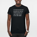 Lets See What Happens Unisex SoftStyle T-Shirt - Black