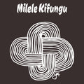Milele Kifungu Hooded Sweatshirt - Dark Chocolate