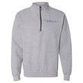 Pitt Business - CBA Logo Vintage 1/4 Zip - Sport Grey