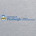 Pitt Business - CBA Logo Vintage 1/4 Zip - Sport Grey