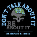 Reynolds Fitness Brain Skull Hooded Sweatshirt - Black