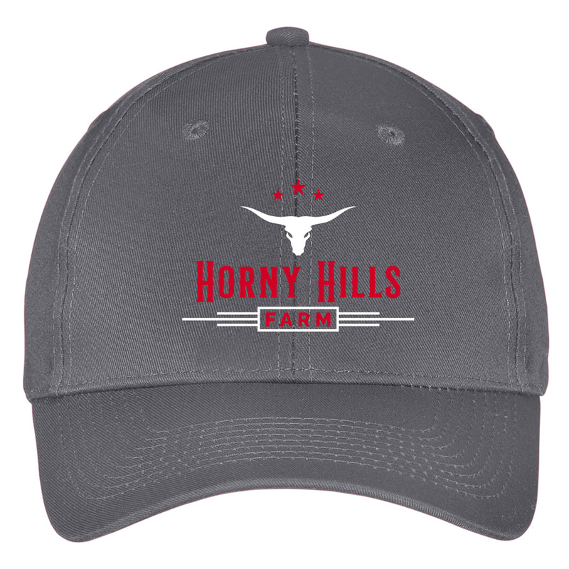 Horny Hills Farms Baseball Cap - Charcoal