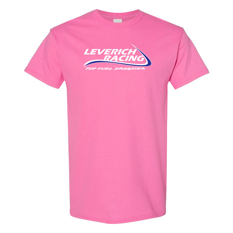 Leverich Racing Classic Logo T-Shirt - Azalea