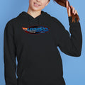 Leverich Racing Graphic Logo Hooded Sweatshirt - Black