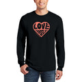 Rootead Logo Long-Sleeve T-shirt-Black