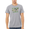 Fourth Quarter Faith Camo Unisex T-Shirt - Athletic Grey