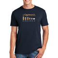 Zingerman's Next Door Mocha Unisex T-Shirt - Navy