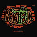 Rootead High John and Libations T-Shirt- Solid Black Triblend