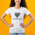 Rootead When a Mother Feels Trusted Ladies T-Shirt- White