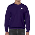 Brobrah Skier Crewneck Sweatshirt- Purple
