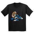 A Kid's Joy Youth Football T-Shirt- Black