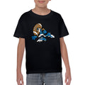 A Kid's Joy Youth Football T-Shirt- Black
