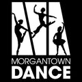Morgantown Dance Full Zip Hooded Sweatshirt- Black