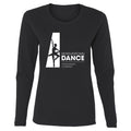 Morgantown Dance Youth Ballet Company Logo Ladies Longsleeve T-Shirt- Black