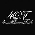 Fourth Quarter Faith Logo T-Shirt- Solid Black Triblend