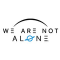 We Are Not Alone Longsleeve T-Shirt- White