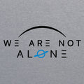 We Are Not Alone Unisex T-Shirt- Heather Grey