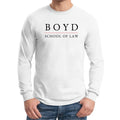 Boyd Apparel School of Law Longsleeve T-Shirt- White