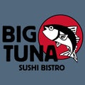 Big Tuna and Ichiban Ladies Tank Top- Indigo Blue