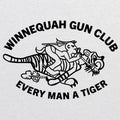 WGC - Every Man A Tiger Raglan - Black / Heather White